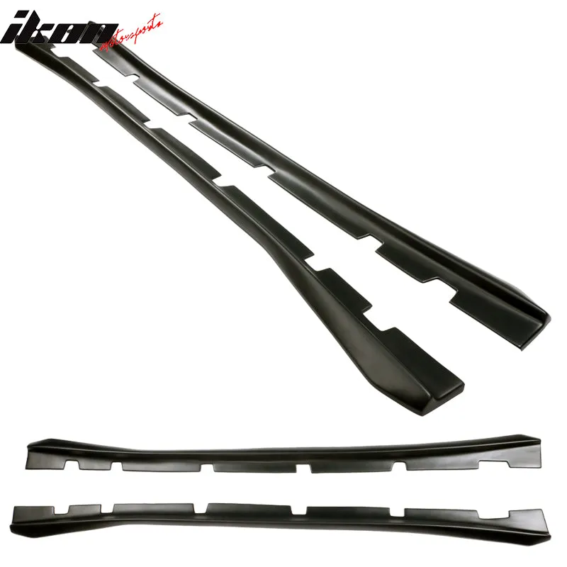 2011-2023 Dodge Charger Matte Black Side Skirts Extension PP
