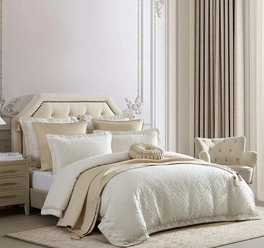 Athena Quilt Cover Set Range Gold