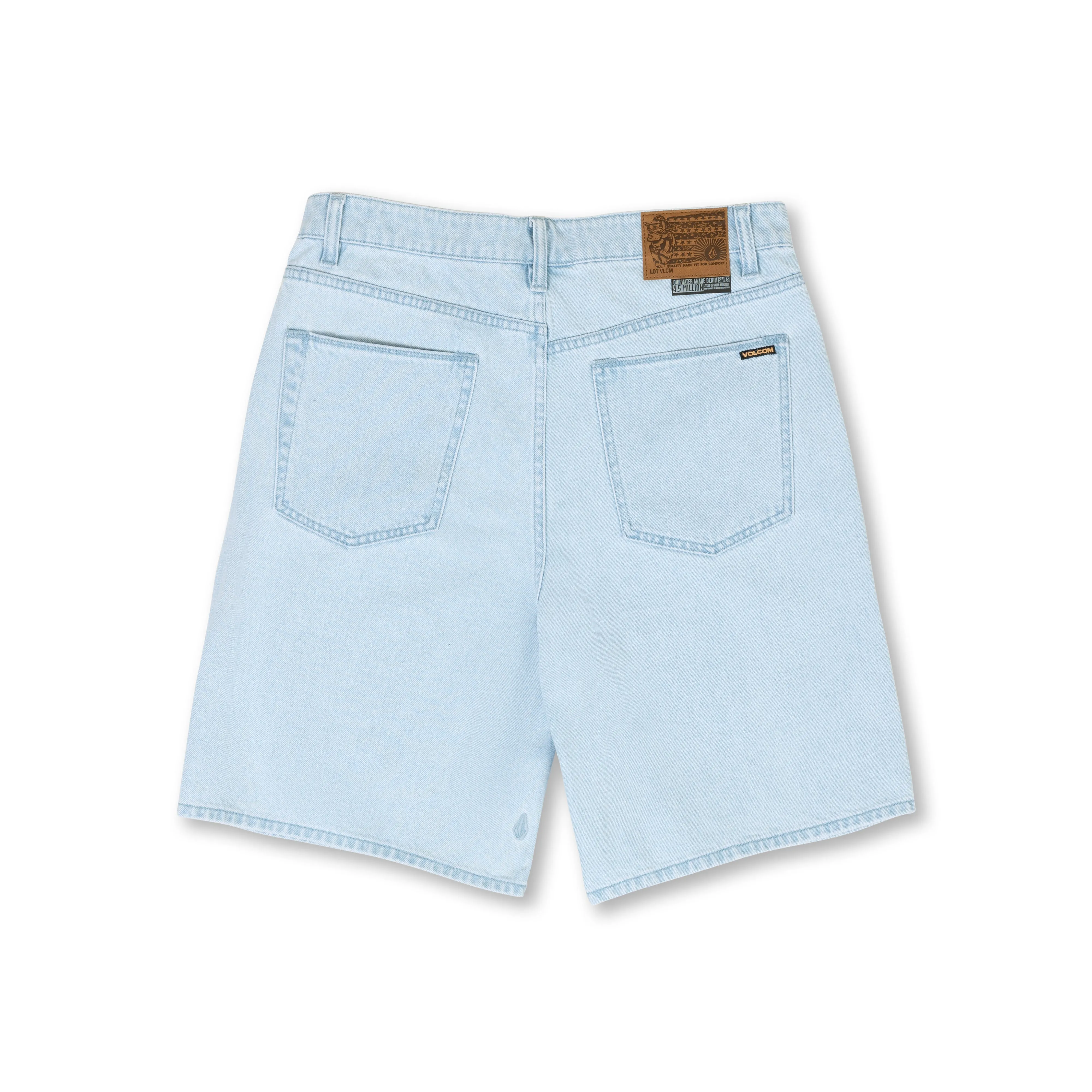 Billow Denim Short Light Blue