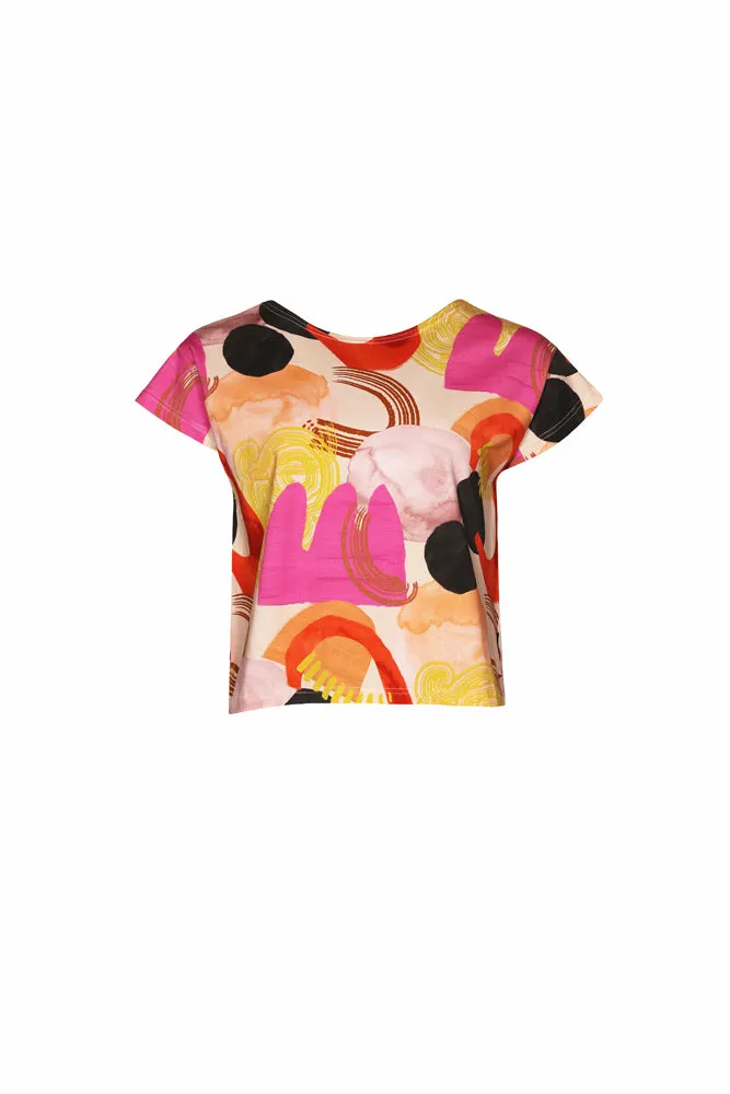 Celene Top Dancing Shapes