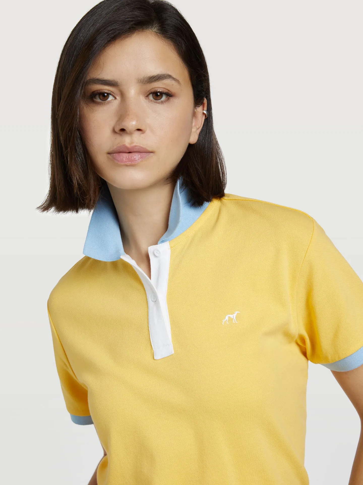 Colour Block Polo Piquet
