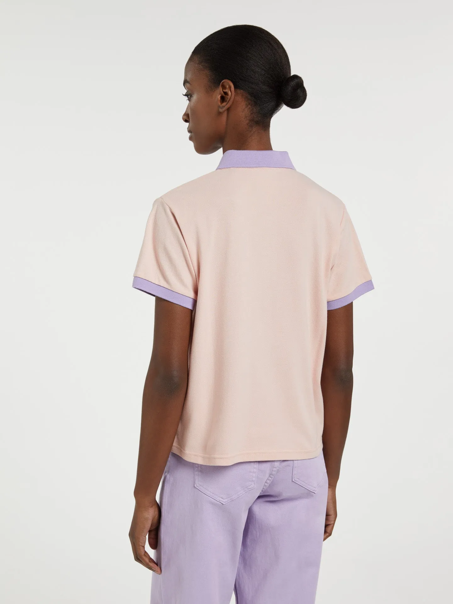 Colour Block Polo Piquet