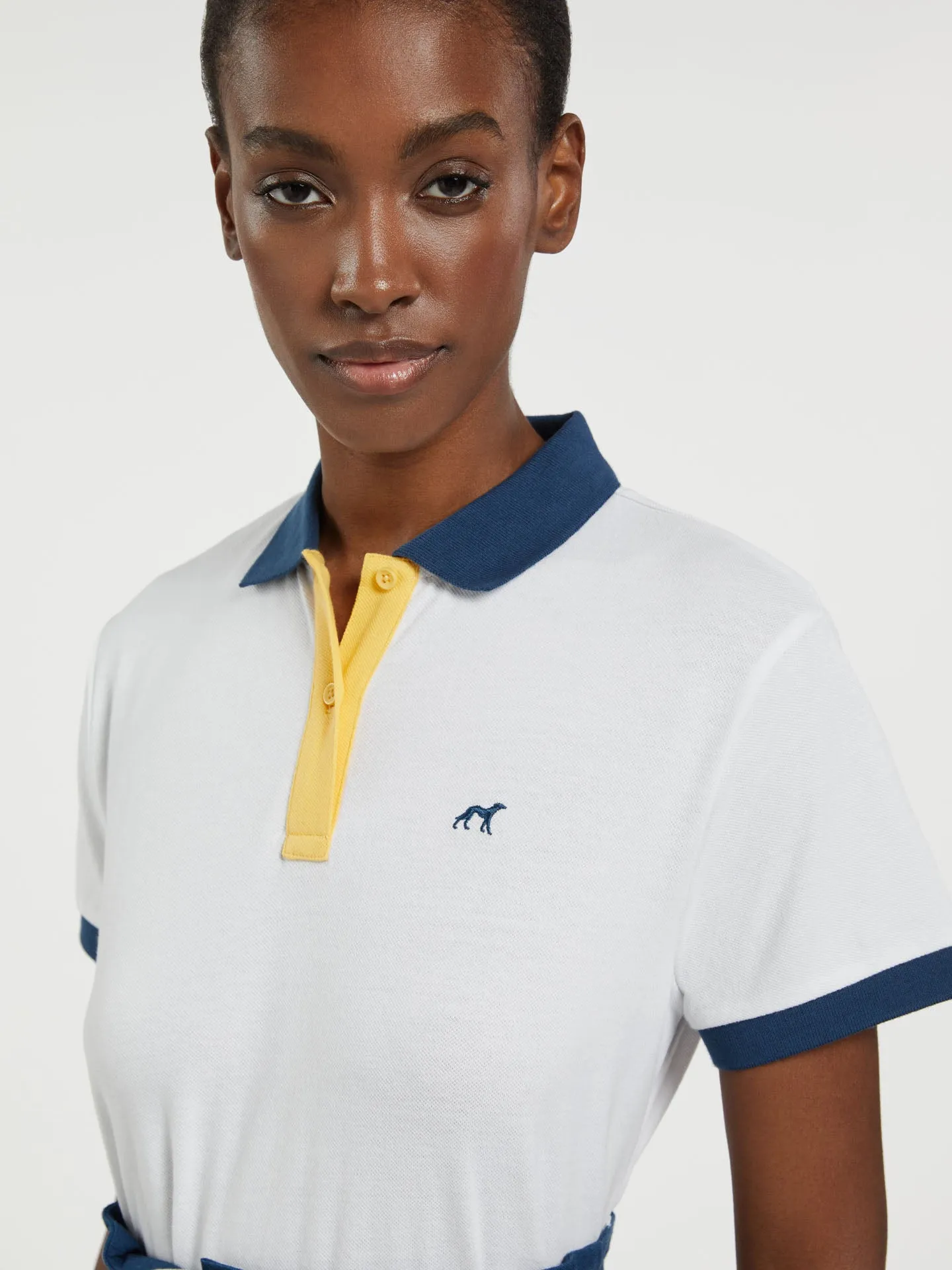 Colour Block Polo Piquet