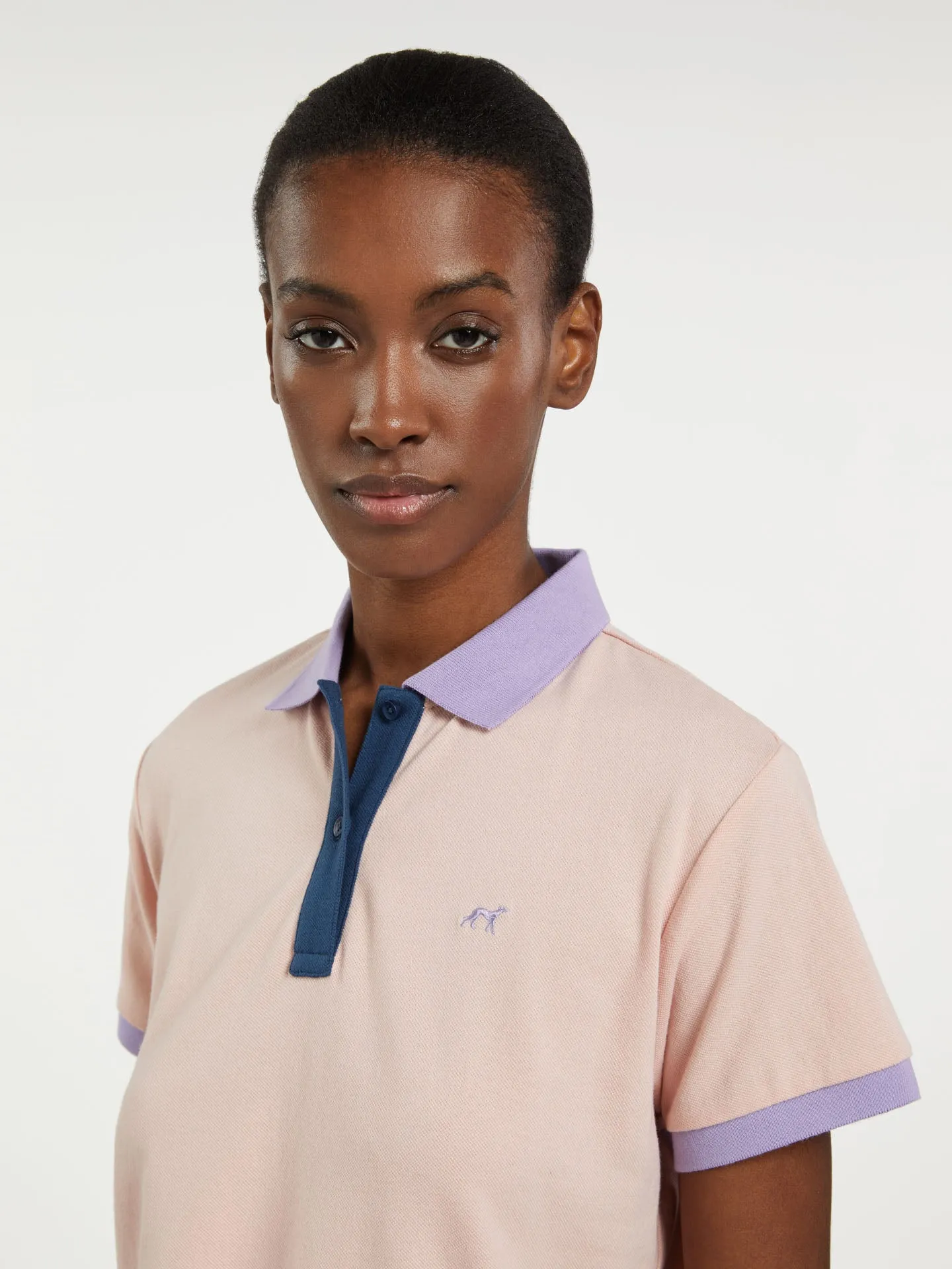 Colour Block Polo Piquet