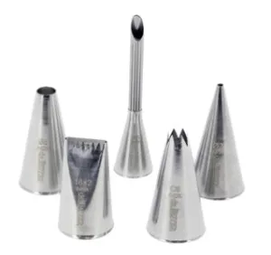 de Buyer - Set of 5 Stainless Steel Tips