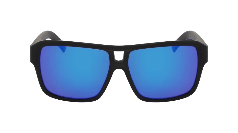 Dragon The Ham H20 Polarized Sunglasses - Matte Black Lumalens Blue Ion Polar