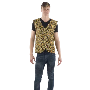 Emoji Printed Vest - Adults