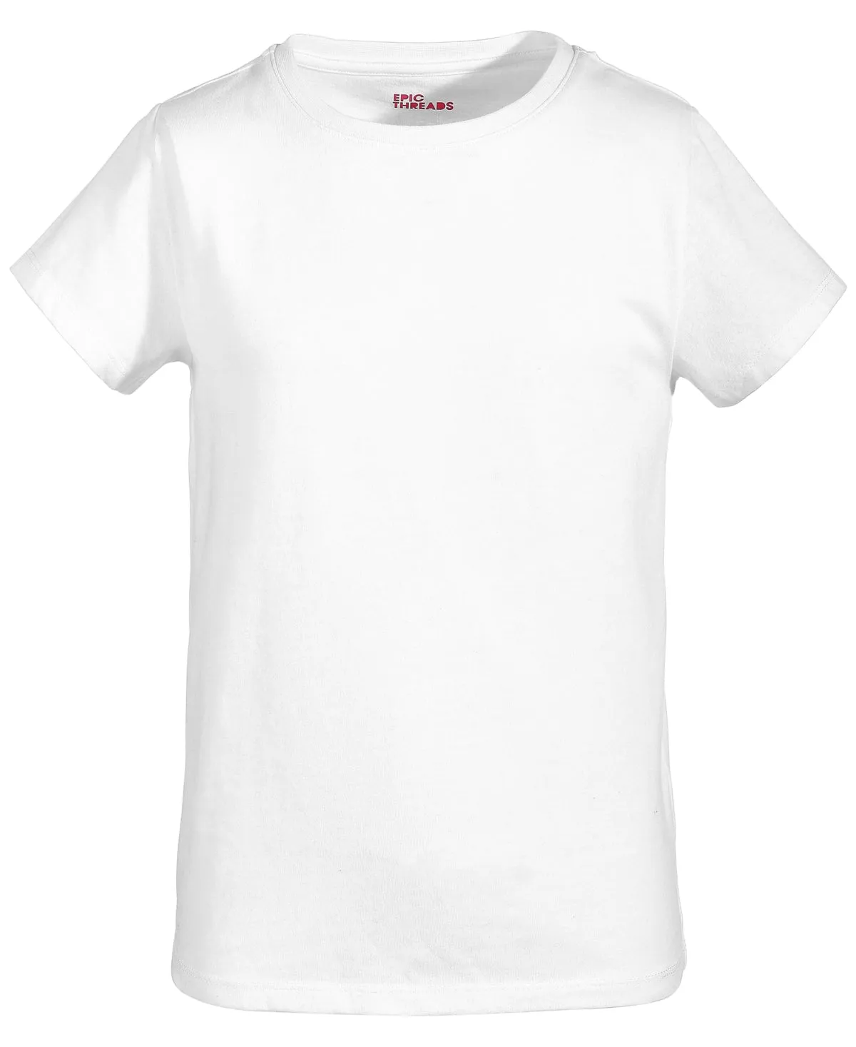Epic Threads Little Girls Basic T-Shirt - Bright White