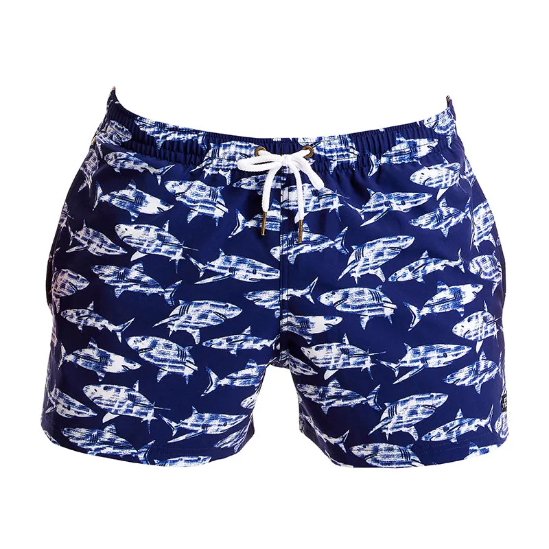 Funky Trunks - Rompa Chompa - Mens Shorty Shorts Short