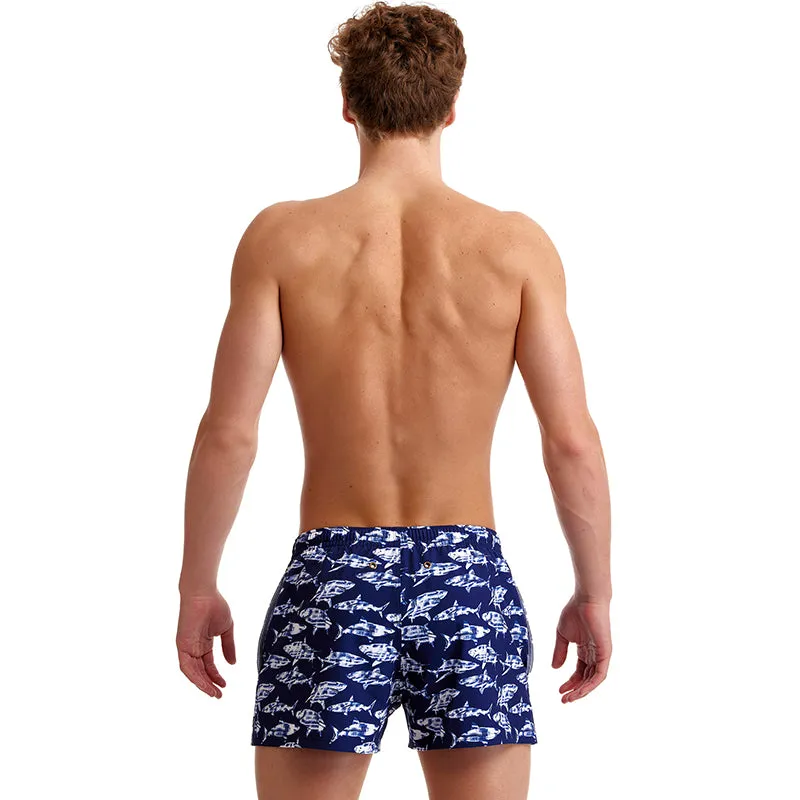 Funky Trunks - Rompa Chompa - Mens Shorty Shorts Short