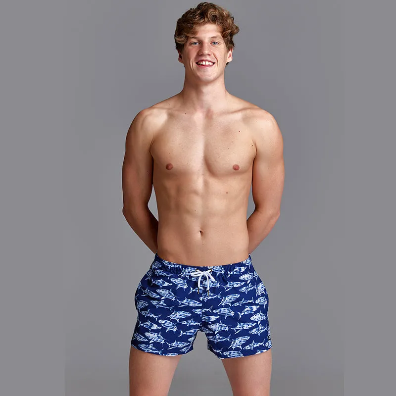 Funky Trunks - Rompa Chompa - Mens Shorty Shorts Short
