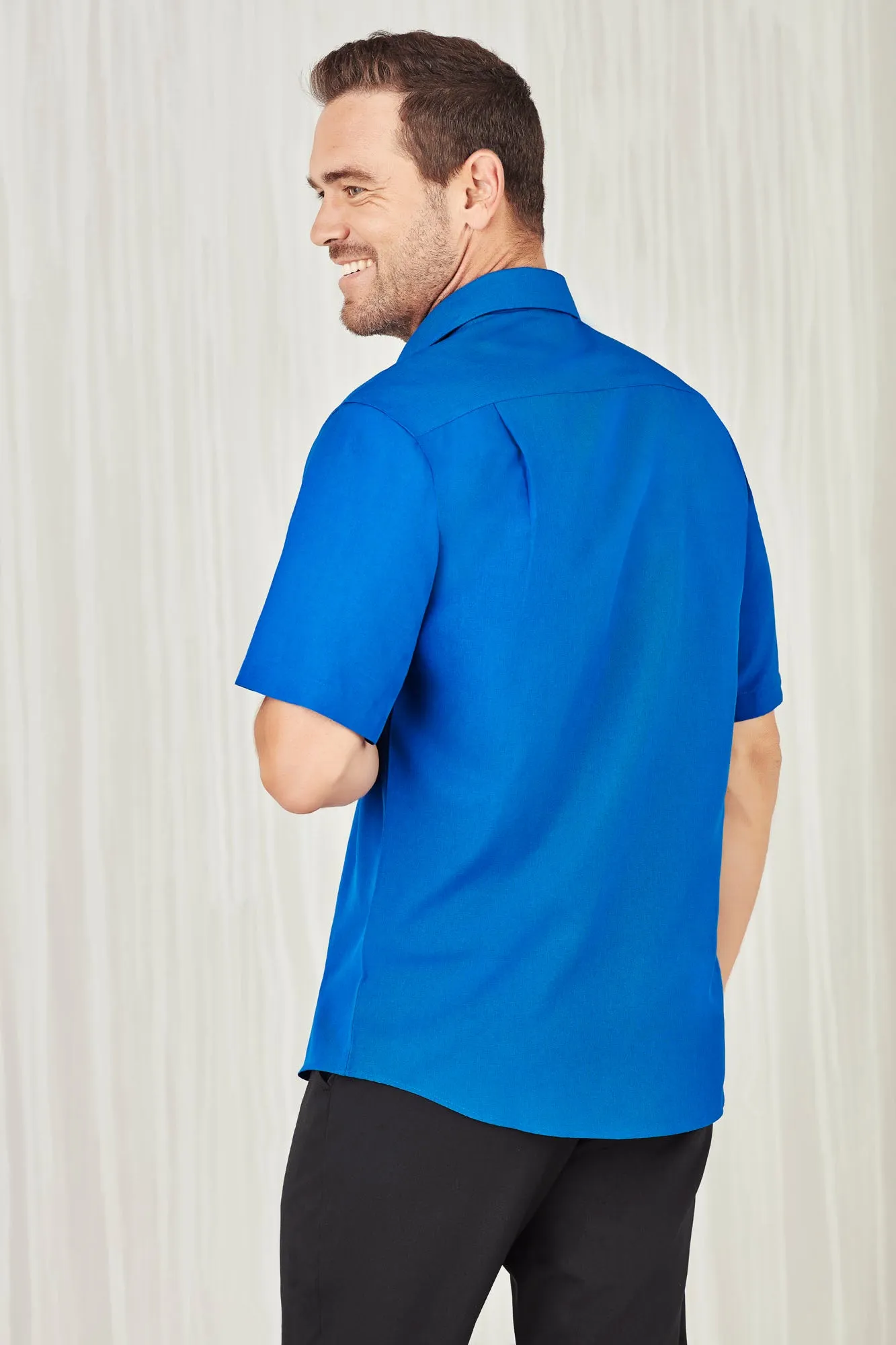 Haven Care Mens Short Sleeve Shirt