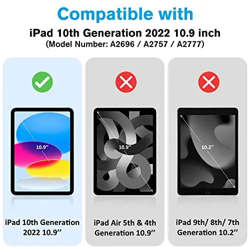 iPad 10th Gen 10.9" Protective Case with Soft TPU Back | ProCase
