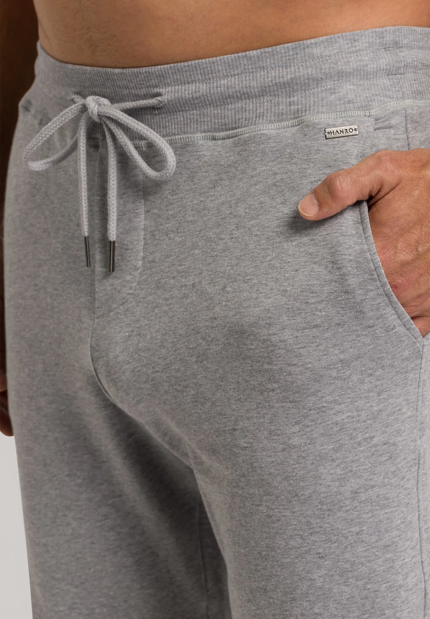 Living Short Lounge Pant | Grey Melange 75070-1036