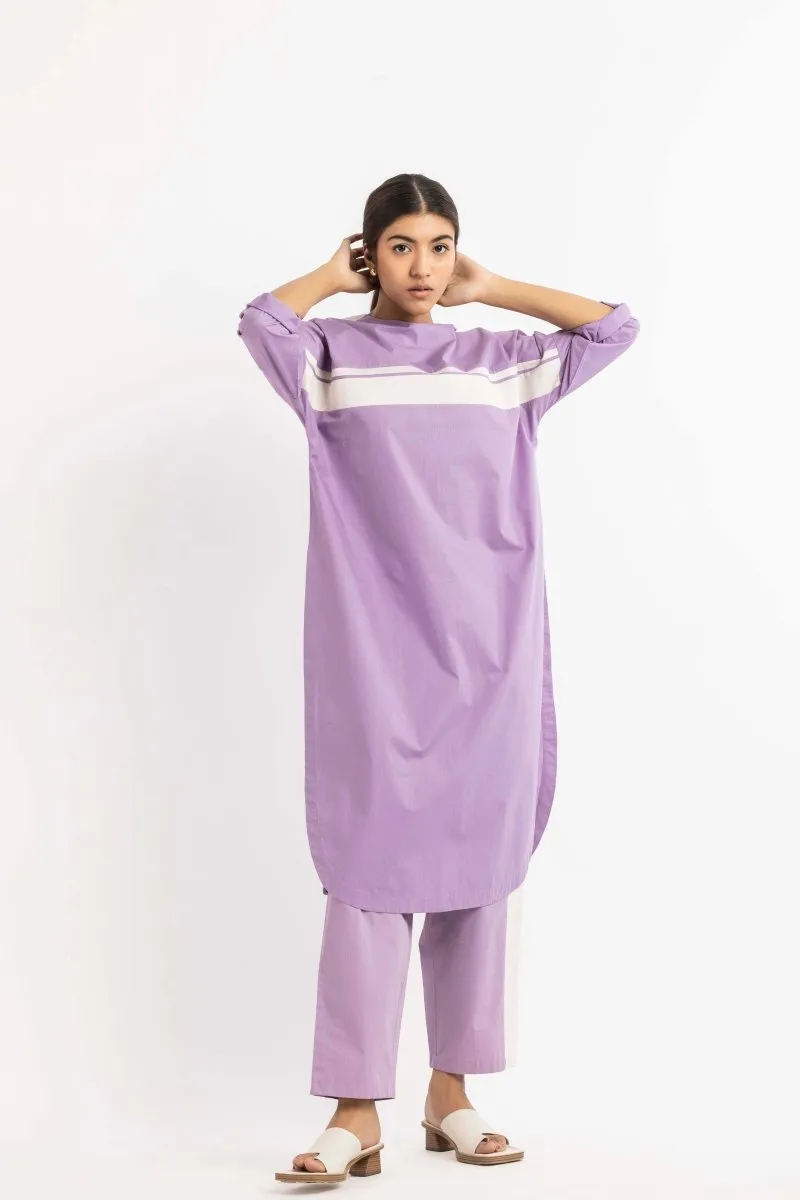 Long Jumper Co-ord Lavender