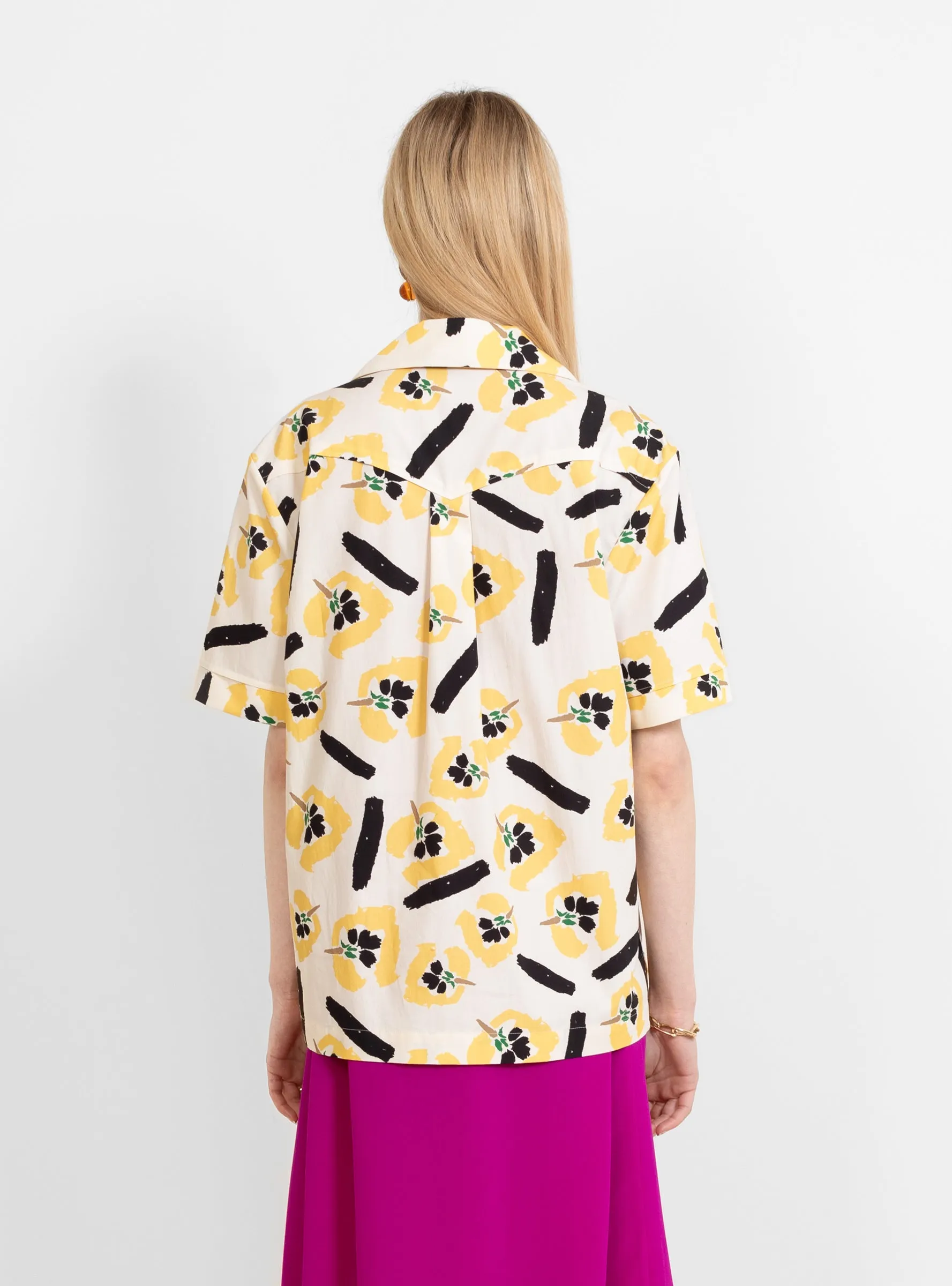 Marty Shirt Flower Print