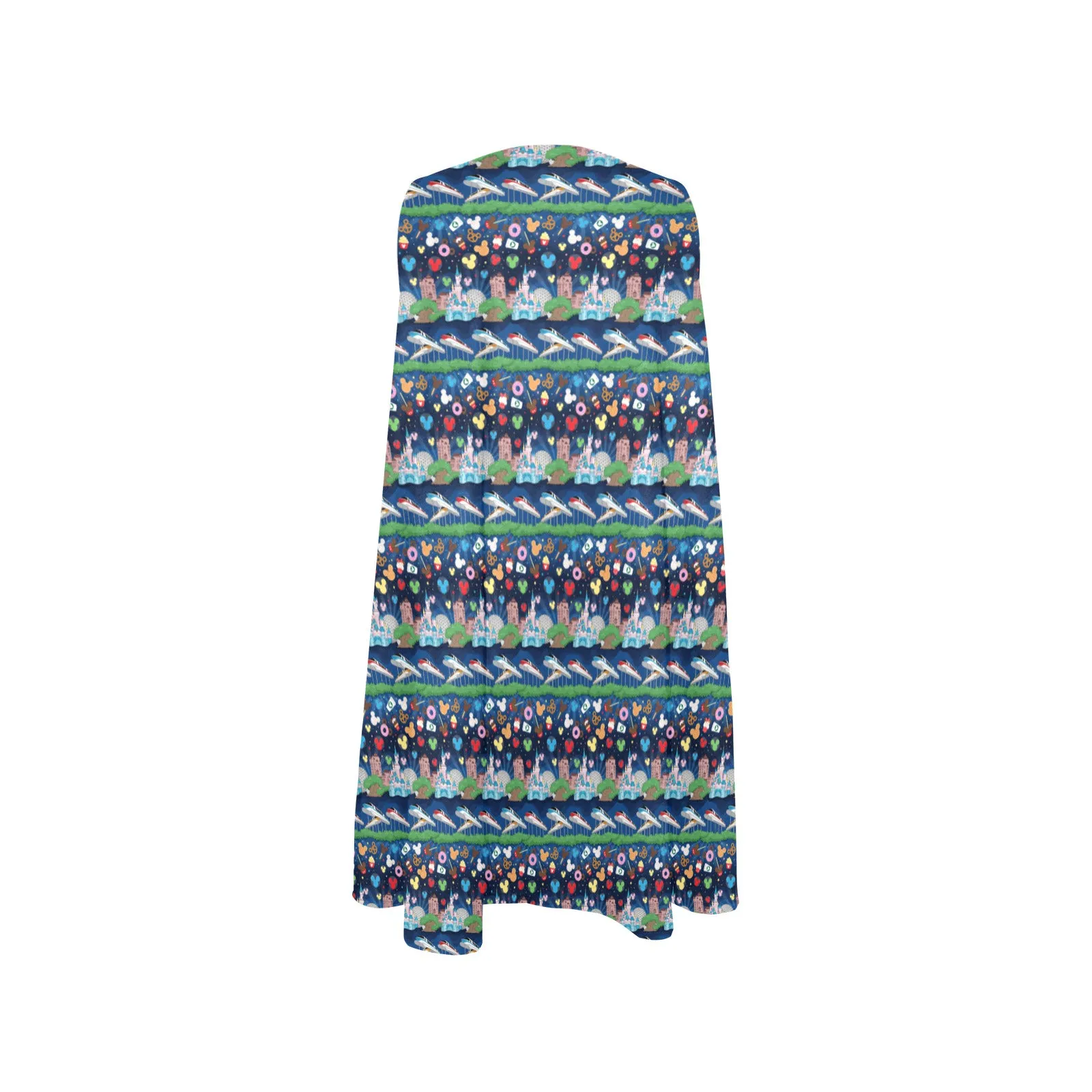 Park Hopper Line Sleeveless A-Line Pocket Dress