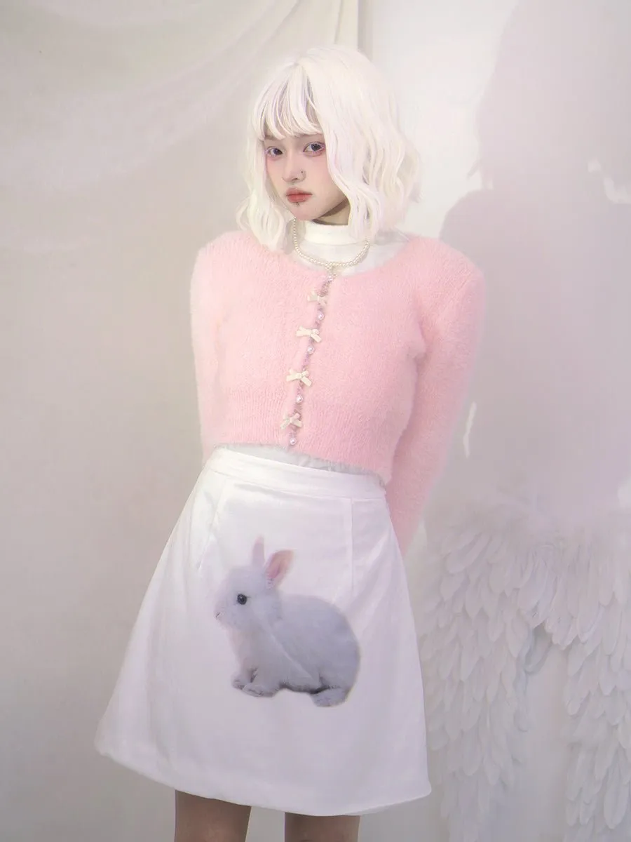 Print Quilted Short Skirt【s0000000115】