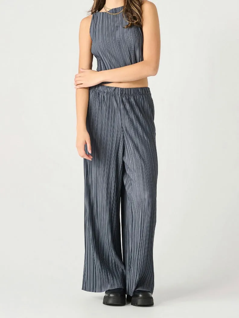Pull On Pleated Pants