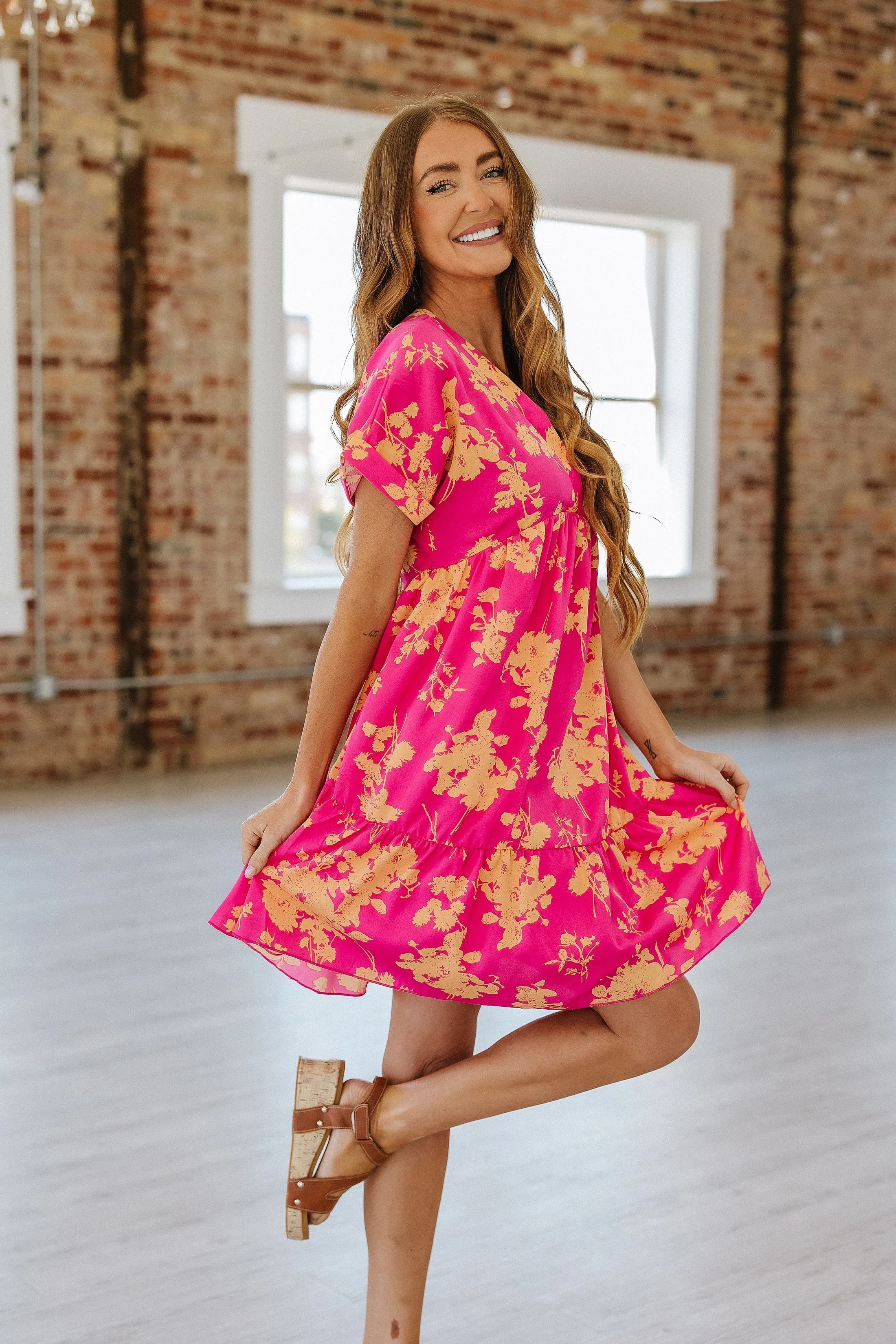 SALE - Simpson Ruffled Mini Dress | S-XL