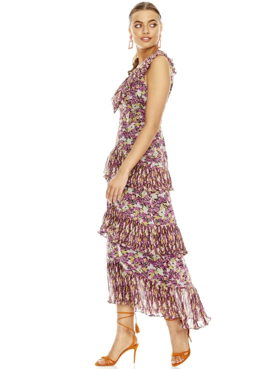 SHAKE IT OUT MIDI DRESS