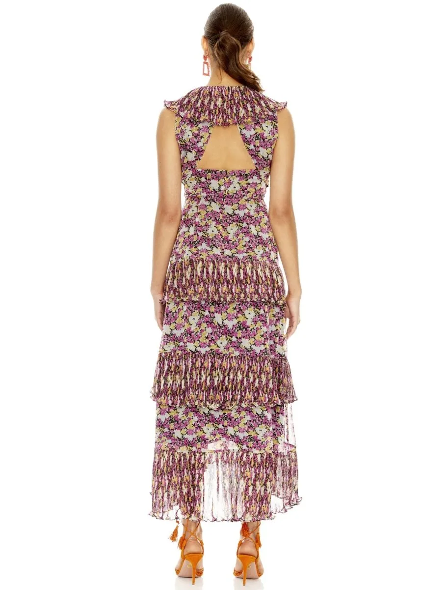 SHAKE IT OUT MIDI DRESS