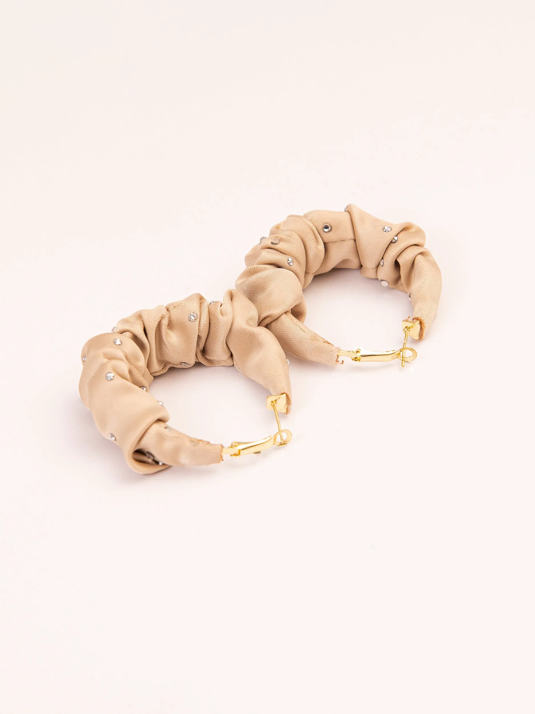 Silky Hoop Earrings