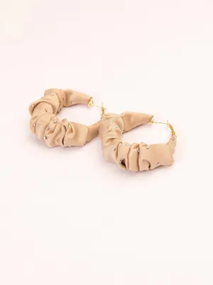 Silky Hoop Earrings