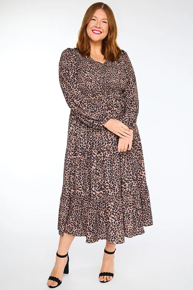 Stevie Classic Leopard Dress