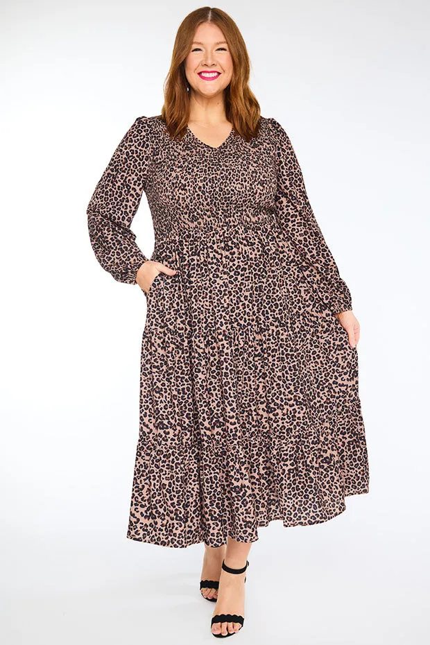 Stevie Classic Leopard Dress