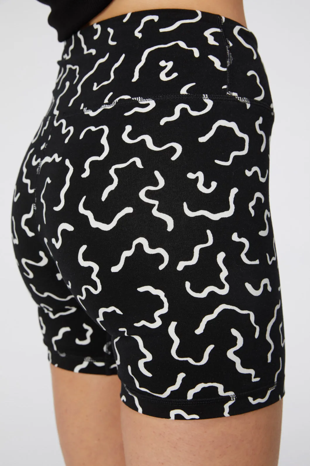 Twitchy Printed Bike Short