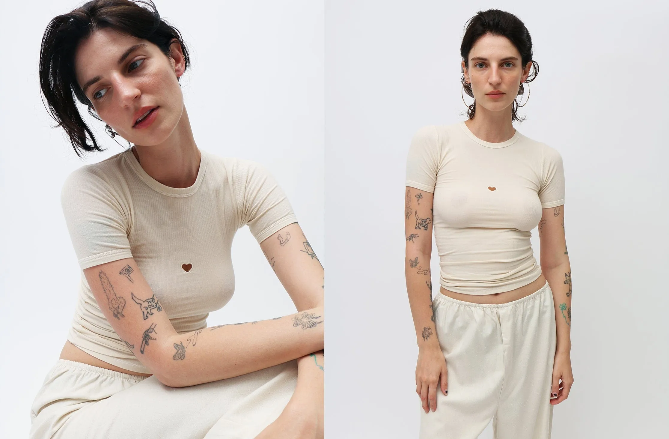 Undyed Heart Short Sleeve