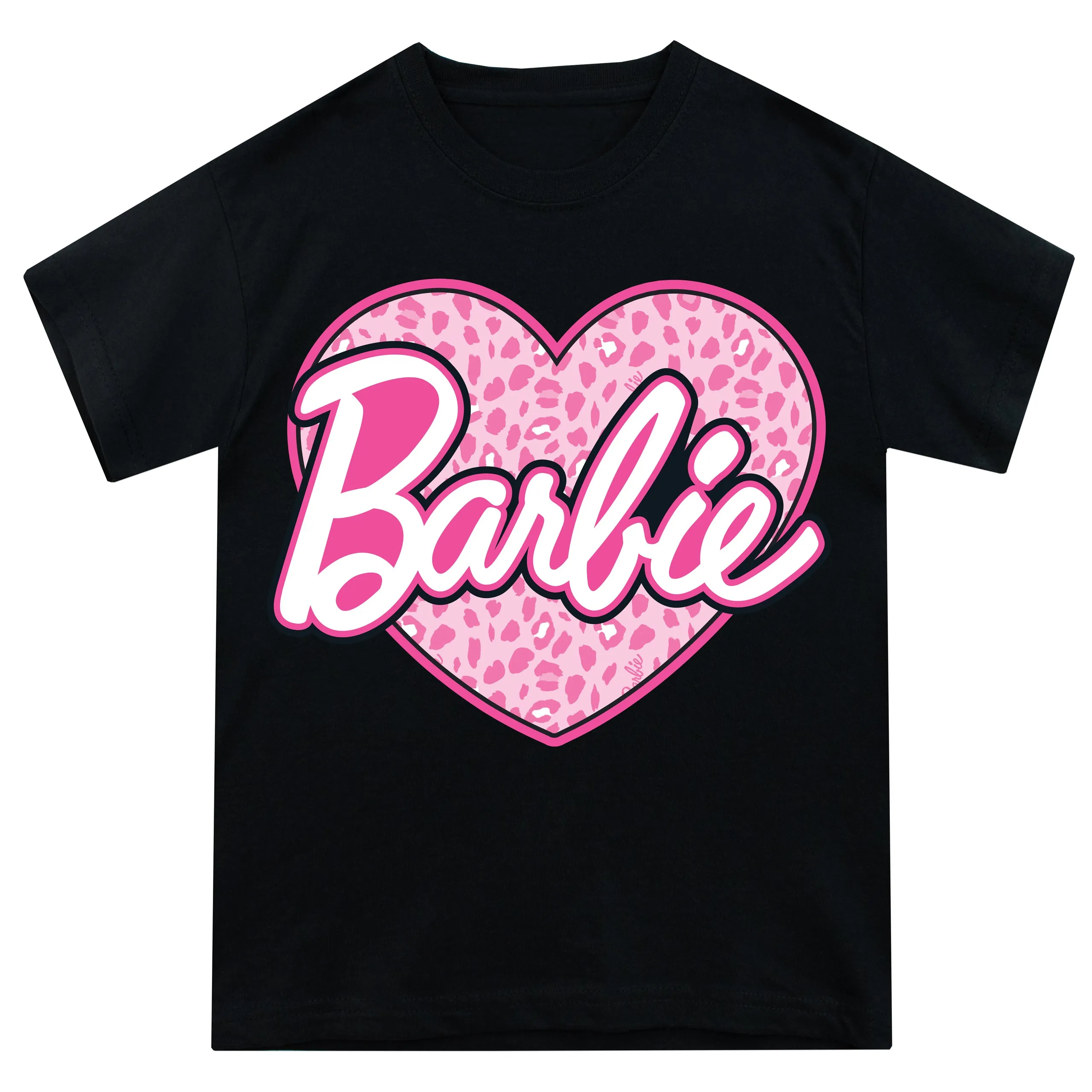 Womens Barbie Heart Tshirt