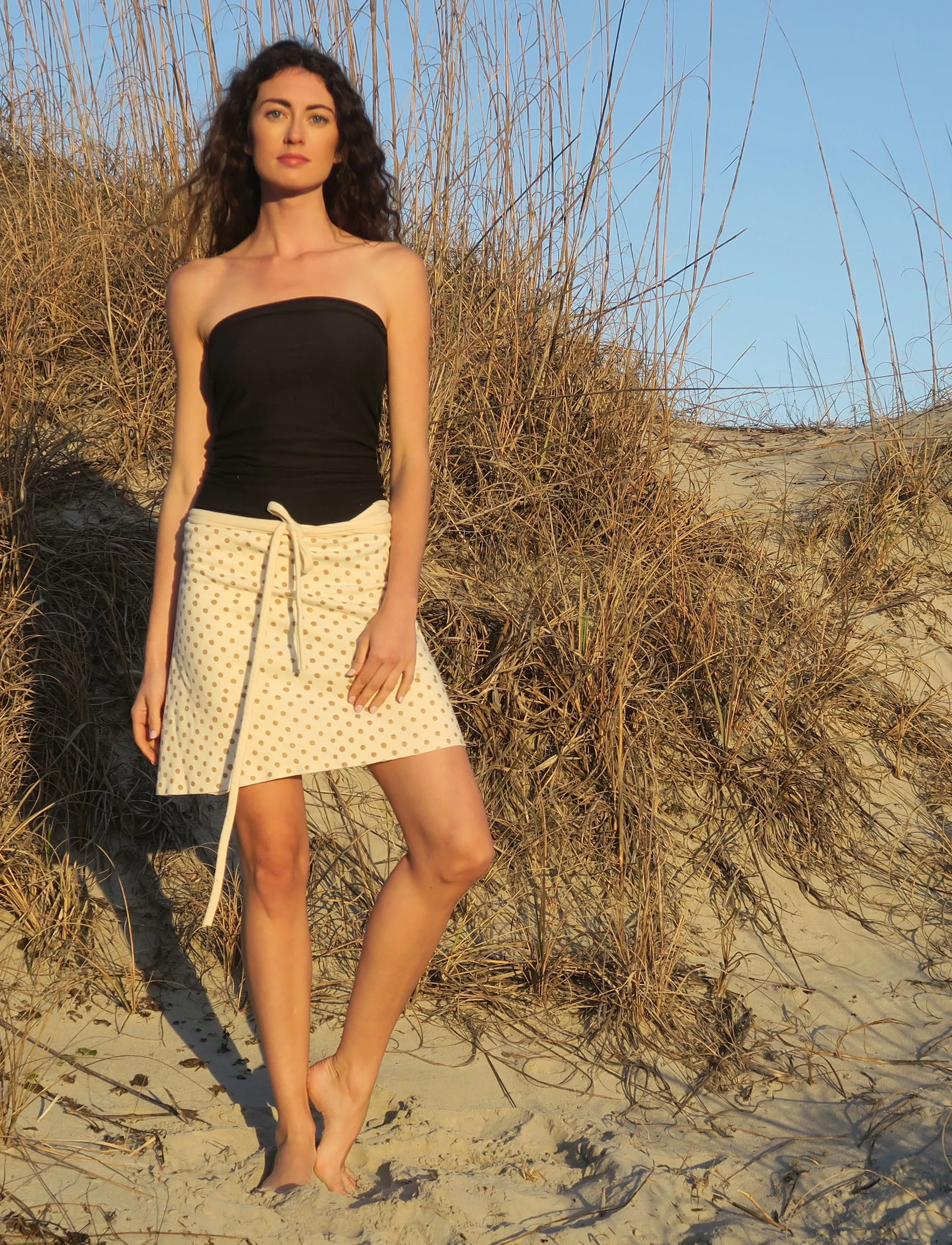 Wrap Simplicity BLOCKPRINT Short Skirt