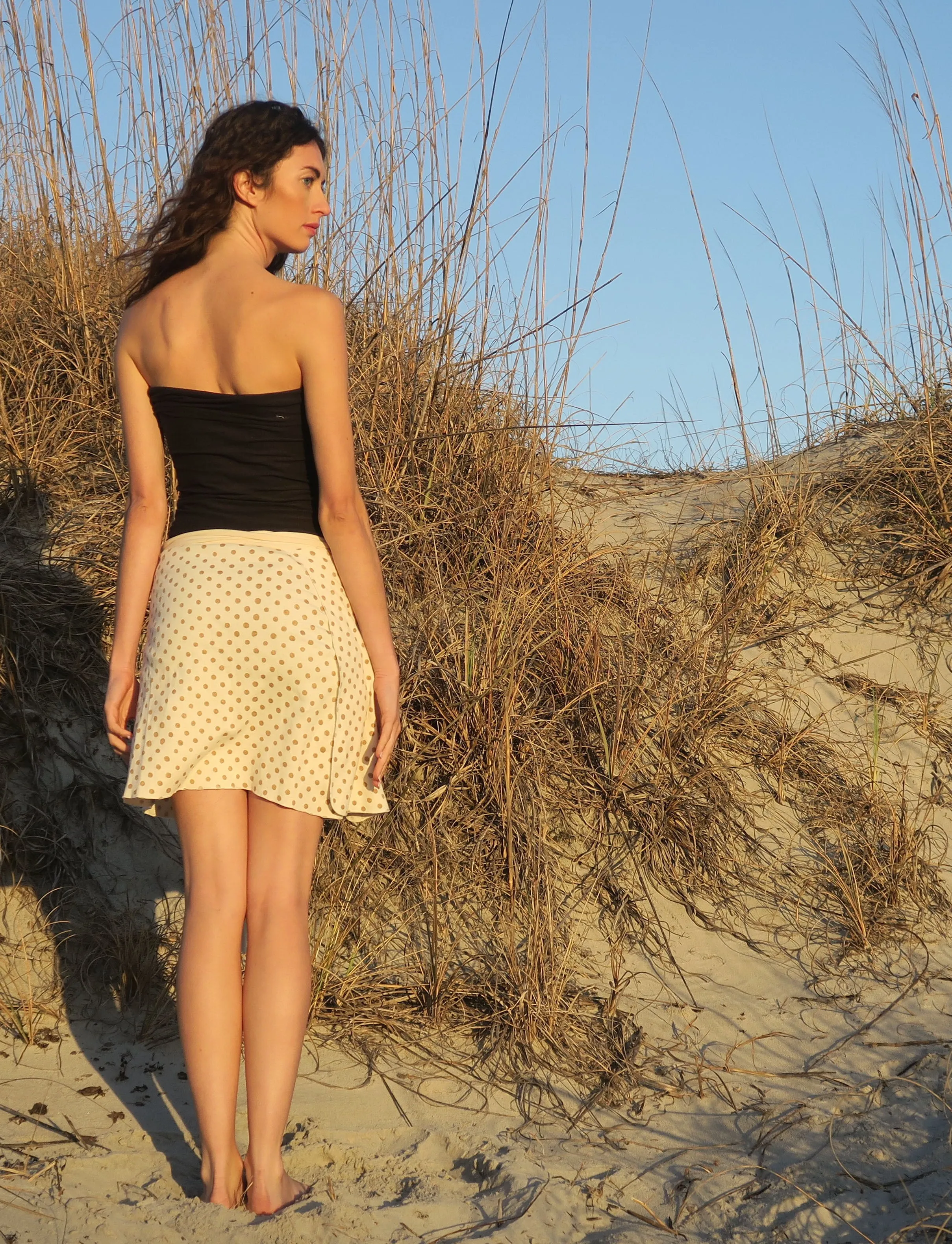 Wrap Simplicity BLOCKPRINT Short Skirt